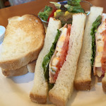 珈琲館 - ミックスサンド