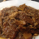 みょうが屋 - 綾の葡萄豚のトンカツをのせたみょうが屋さん特製カレー