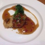 銀座アスター - 白身魚の黒酢あんかけ（5000円コース）