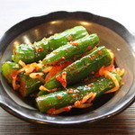 ・Oi kimchi (cucumber)