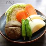 ・Grilled vegetables (assortment of 5 items)