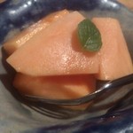 はてるま - デザートのパパイヤ