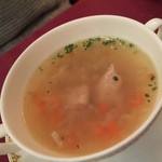 マゼランズ - 2015/02 ＜前菜＞ チキンとベジタブルのスープ