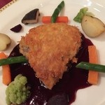 マゼランズ - 2015/02 ＜アントレ＞ 元豚のカツレツ、ポルトソース