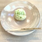 立礼茶席 SAHARI - 主菓子・きみしぐれ
