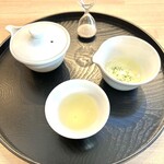 立礼茶席 SAHARI - ２煎目