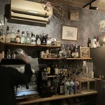 +α. -Dessert BAR- - カウンターのドリンク