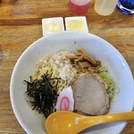 麺屋マルダイ - 油そば（大盛）＋背脂　880＋100円