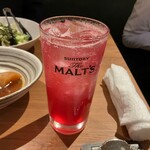 焼とり・ちゃんこ どすこい - ・しあわせ果実 ベリーベリー酒