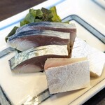 七津屋 - サバきずし 390円