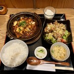 四川料理 日出人 - 料理写真:Bランチセット（税込み1400円）