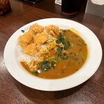 カレーハウス CoCo壱番屋 - 料理写真:プライドチキンカレー200g Hほうれん草 1017円