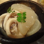 いしもん - イカと大根の酒粕煮