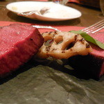 ビストロ ブルゴーニュ - 神奈川県産黒毛和牛フィレ肉の断面