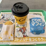 マクドナルド - ドリンク写真:てりたまマフィン セット