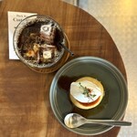 ブルー ビーンズ ロースタリー - 料理写真:・フィルターコーヒー ICE 650円/税込
(コスタリカ ジャガー 深煎り)
・自家製プリン 650円/税込