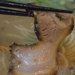 山中製麺所 - 豚骨ラーメンのチャーシュー