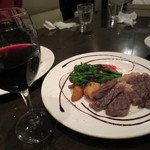 Italian Kitchen BUONO - 牛ステーキ【2015年1月夜】