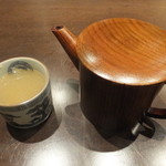 銀座 吉本 - そば湯