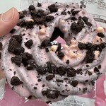 ファミリーマート - 料理写真:ピンクなブラックサンダー クッキードーナツ(いちご)