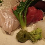 銀座 吉本 - 青森のひらめと氷見のまぐろ