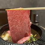 黃金出汁涮涮鍋與江戶前壽司 肉之Asatsu 梅田御初天神店 - 
