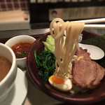 toridashikoubougaryuuya - つけ麺＋肉増し