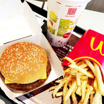 マクドナルド - クオーターパウンダーセット！株主優待(^^)