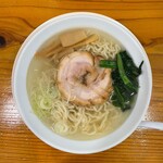 新宿めんや風花 - 天然塩らーめん並