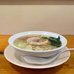 新宿めんや風花 - 天然塩らーめん並