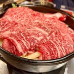 すき焼き 藤もと - 国産牛のすき焼き