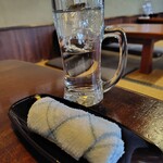 星野村 - お冷はジョッキ｡