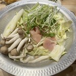 個室完備 大眾燒鳥酒場 Toriichizu 宇都宮獵戶座通店 - 鶏出汁鍋