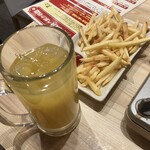 個室完備 大眾燒鳥酒場 Toriichizu 宇都宮獵戶座通店 - フライドポテト