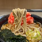 名代 富士そば - これが乱切り蕎麦。。