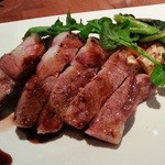 Dukes - （泉州）犬鳴豚肩ロース鉄板焼き