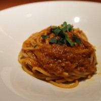 ヴィノテカサクラ - ワタリガニのスパゲティ