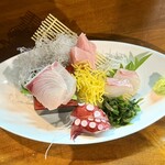 和食居酒屋 赤兵衛 - 刺し盛り4種