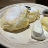 cafe たもん - 石川県産コシヒカリ米粉を使った「たもん」のパンケーキ
