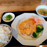 中華キッチン彩家 - 料理写真:海老チリソースランチ（1530円）