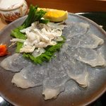 天や - ＜お造り＞:河豚刺し