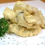 食の縁 洞来洞来 - 牡蠣の天ぷら
