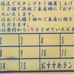 ひろや - 201502 ひろや 「ポイントカード」いただきました(^-^)/