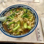 中園亭 - ザーサイと豚肉のそば　￥1,100