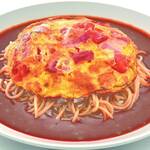 あんかけ太郎 - 料理写真:『トマトベーコンチーズオム』女性人気no.1