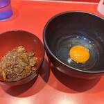 麺屋 桐龍 - スタミナほぐし、たまご
