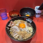 麺屋 桐龍 - 旨辛まぜそば　ミニ