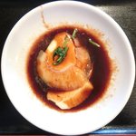 徐福万来集 - 開片フカヒレの定食 1000円 の絹ごし豆腐