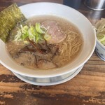 四十三代目 哲麺 - 料理写真:肉ネギライスセット、替え玉一杯無料