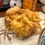 丸亀製麺 - 野菜かき揚げ　200円(税込)   ※クーポン利用で、ここから100円引き